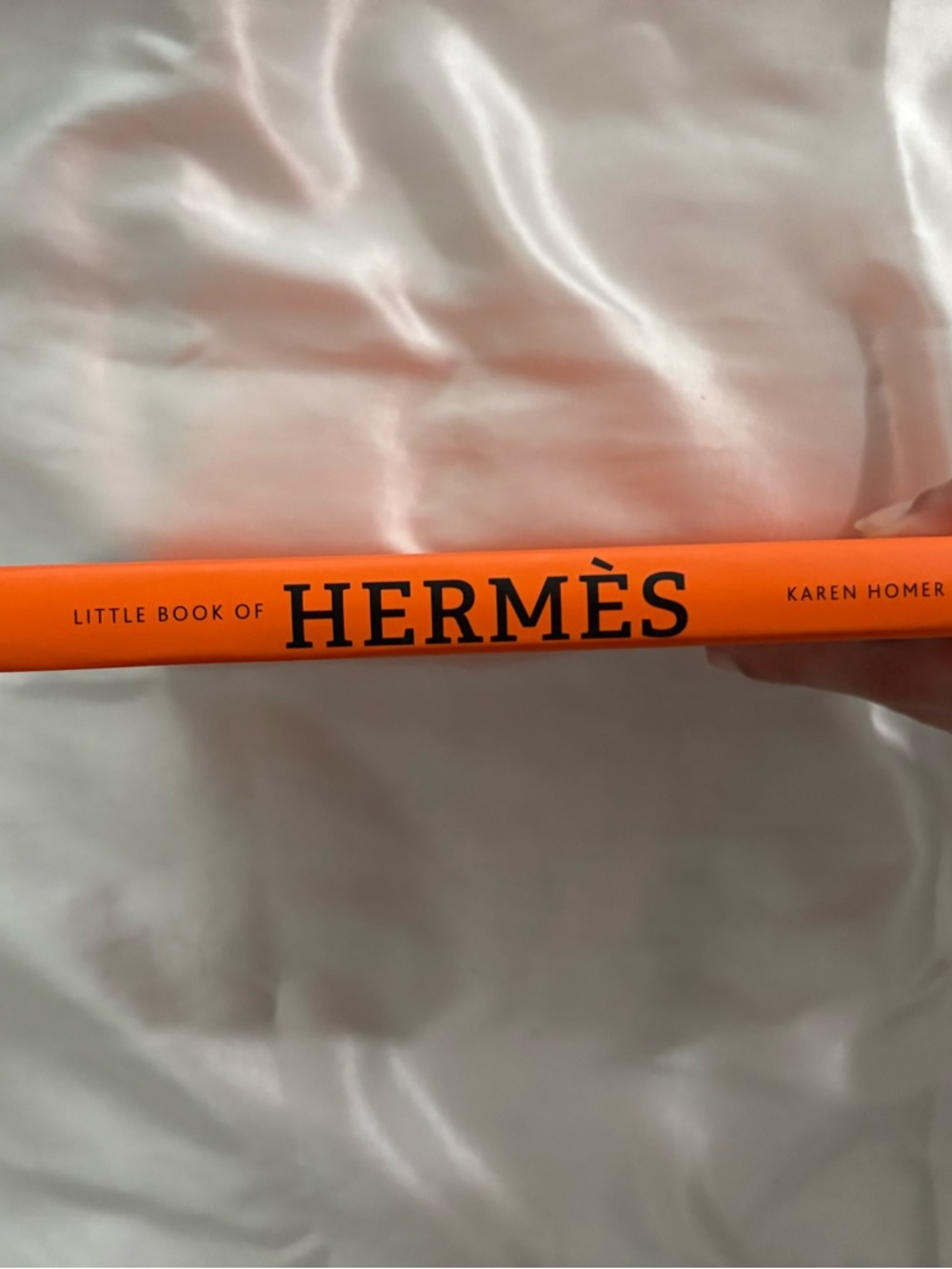 Hermès Orange Hardcover 'Little Book of Hermès' - Picture 2 of 4